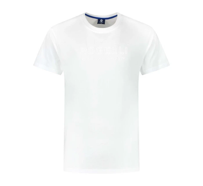 Rogelli pánské tričko LOGO bílé 3XL
