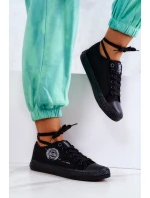 Dámské tenisky BIG STAR model 21575224 Černé - Big Star Shoes Dámské tenisky BIG STAR model 21575224 Černé - Big Star Shoes