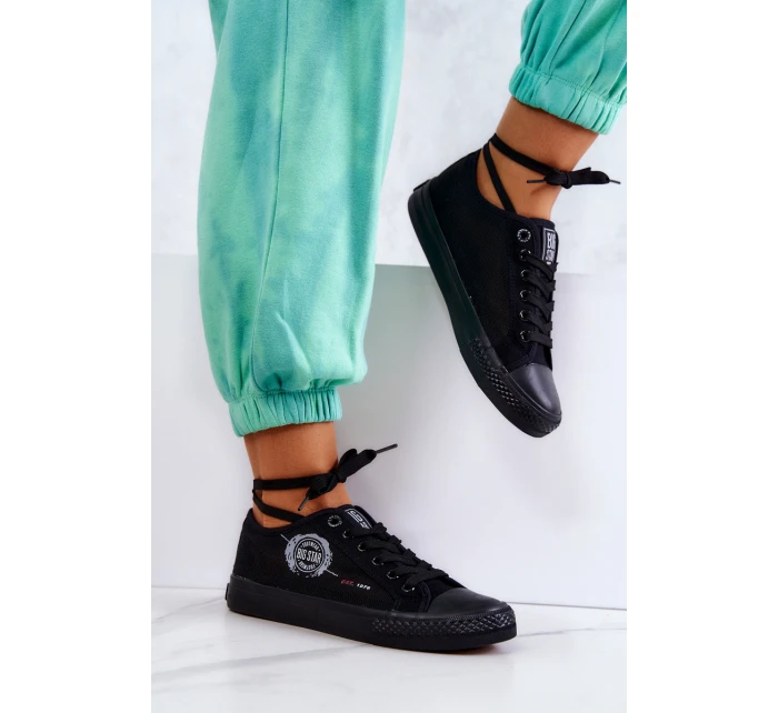 Dámské tenisky BIG STAR model 21575224 Černé - Big Star Shoes Dámské tenisky BIG STAR model 21575224 Černé - Big Star Shoes