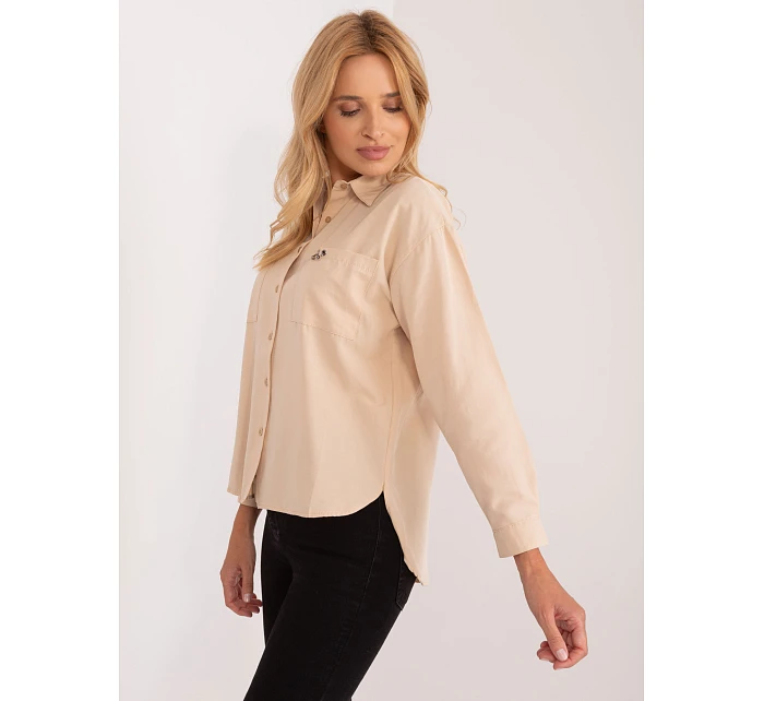 Košeľa BA KS 0317.76 béžová Košeľa BA KS 0317.76 béžová