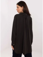 Košeľa IT KS 29022.25 tmavohnedá