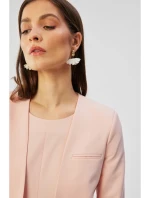 S368 Sako s otvorenou prednou časťou - púdrové