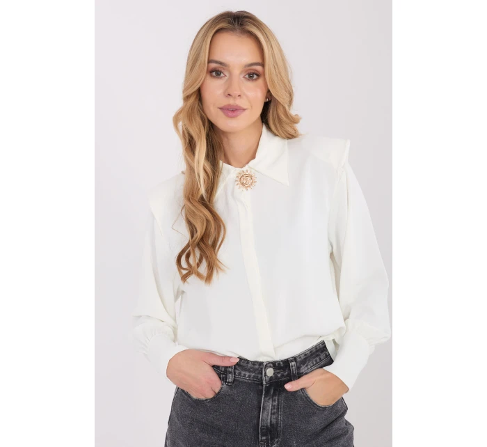 Košeľa s dlhým rukávom model 221753 Taliansko Moda