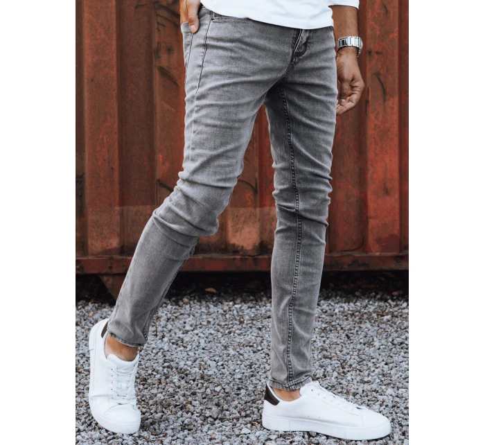Pánské šedé džínové kalhoty Dstreet model 21974552 - FashionStreet