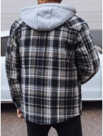 Pánská bunda s kapucí tmavě modrá Dstreet model 21982344 - FashionStreet