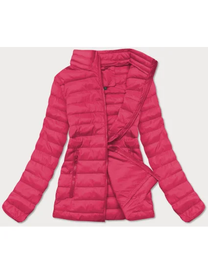 Ľahká ružová dámska prešívaná bunda (20311-266) Ľahká ružová dámska prešívaná bunda (20311-266)