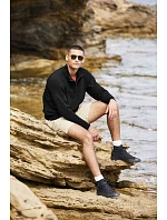 Classic Sweat Mikina s 1/4 zipem black model 22410212 - Fruit of the Loom