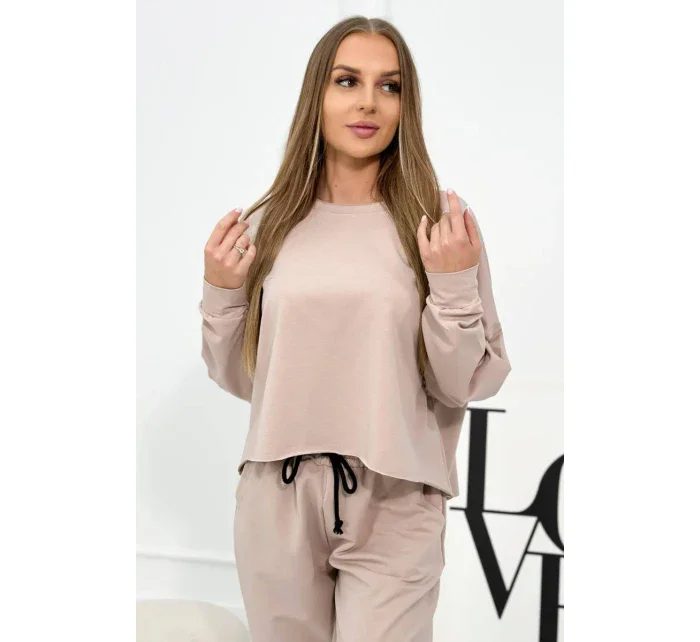 Set 2dielna mikina + nohavice béžový Set 2dielna mikina + nohavice béžový