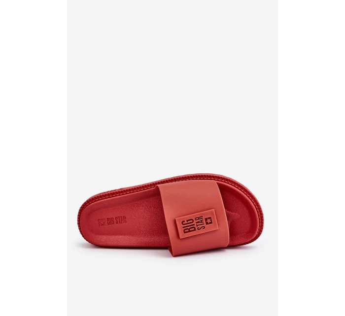 Damskie Klapki Big Star LL274430 Czerwone Damskie Klapki Big Star LL274430 Czerwone