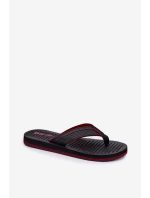 Męskie Klapki Japonki Big Star RR174441 Czarne