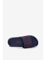 Pánské Pantofle Big Star model 21706465 Modré - Big Star Shoes Pánské Pantofle Big Star model 21706465 Modré - Big Star Shoes
