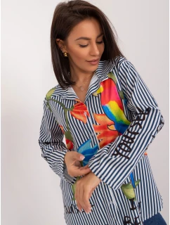 Košeľa DHJ KS 18850 1.99 námornícka a biela