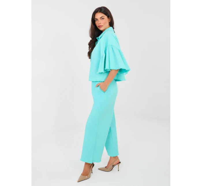 Spodnie IT SP model 21914572 turkusowy - FPrice