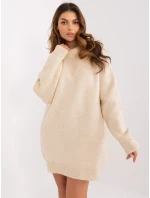 Sukienka LC SK model 19335790 jasny beżowy - FPrice