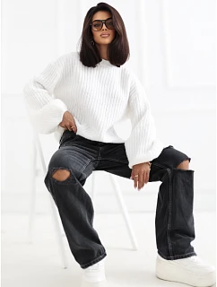 Sweter PM SW model 22334111 ecru - FPrice