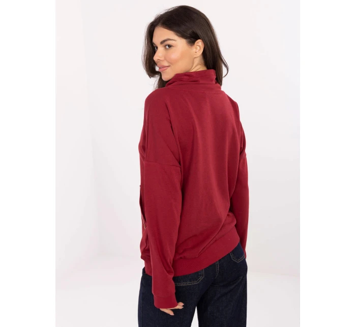 Bluza RV BL model 21334824 bordowy - FPrice