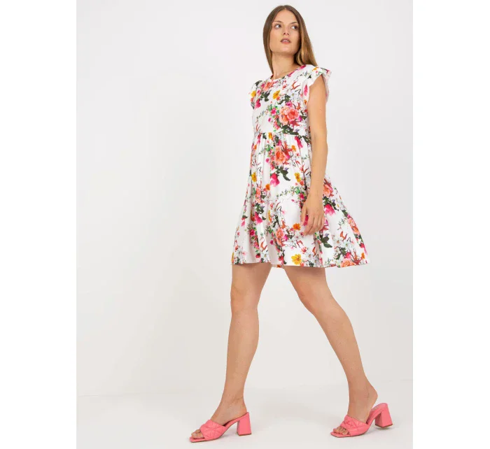 Dámské šaty RV SK model 17505336 bílé a červené - FPrice