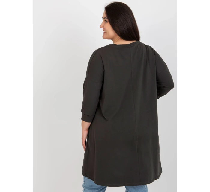 Tunika RV TU 7779.69 tmavá khaki
