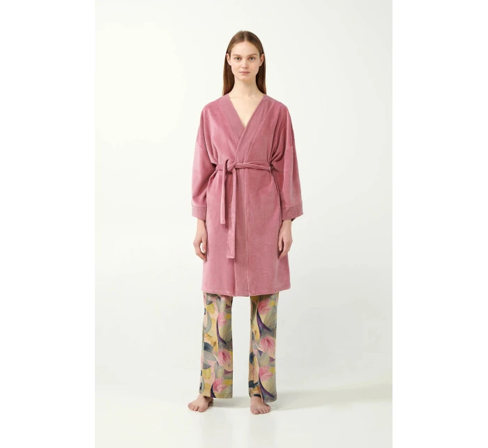 Dámsky zamatový župan 21144 - Vamp Dámsky zamatový župan 21144 - Vamp