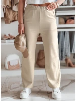 Dámské široké žebrované kalhoty Dstreet model 21985782 - FashionStreet Dámské široké žebrované kalhoty Dstreet model 21985782 - FashionStreet