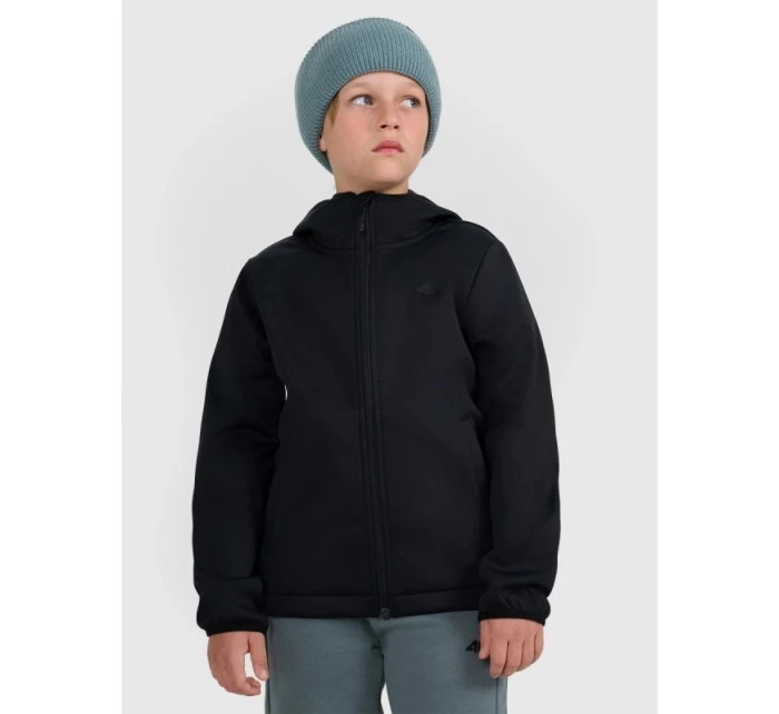 Chlapčenská vetruodolná softshellová bunda s membránou 5000 4F 4FJRAW25TSOFM516-20S Chlapčenská vetruodolná softshellová bunda s membránou 5000 4F 4FJRAW25TSOFM516-20S