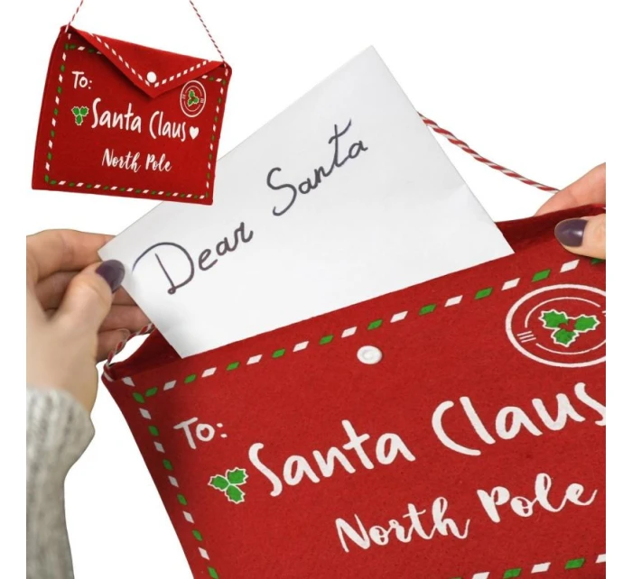 Vianočná obálka LIST SVÄTÉMU MICHAELOVI FILM 38x30CM SANTA CLAUS