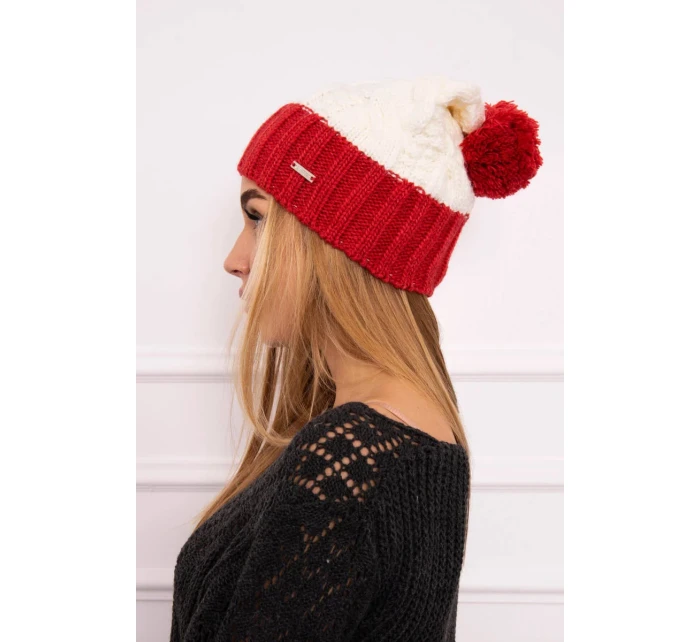 Čepice Paris fleece K212 model 18750079 - K-Fashion Čepice Paris fleece K212 model 18750079 - K-Fashion