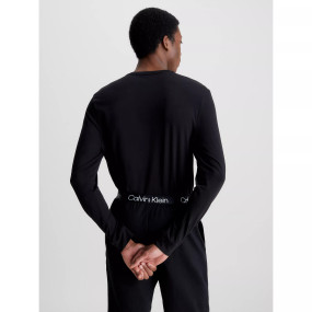 Spodná bielizeň Pánske tričká L/S CREW NECK 000NM2171EUB1 - Calvin Klein