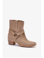 Topánky na podpätku model 203873 Krok vo veľkom štýle