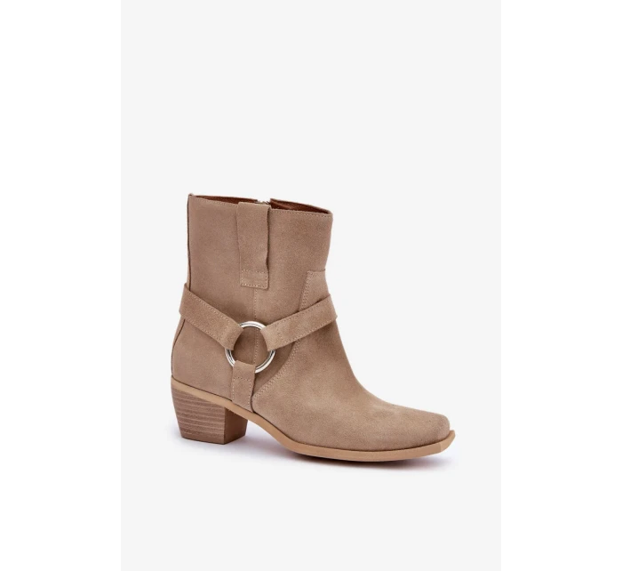 Topánky na podpätku model 203873 Krok vo veľkom štýle