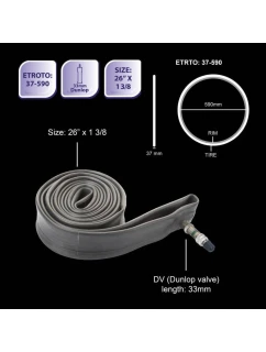 26x1.3/8 DV BICYCLE GEAR BIKE RUBBER