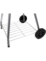 GUĽOVÝ ZÁHRADNÝ GRIL REX STEEL 46CM S POPOLNÍKOM