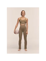 Dámske nohavice CASALL Seamless Rib Slit Pants, zelené Dámske nohavice CASALL Seamless Rib Slit Pants, zelené