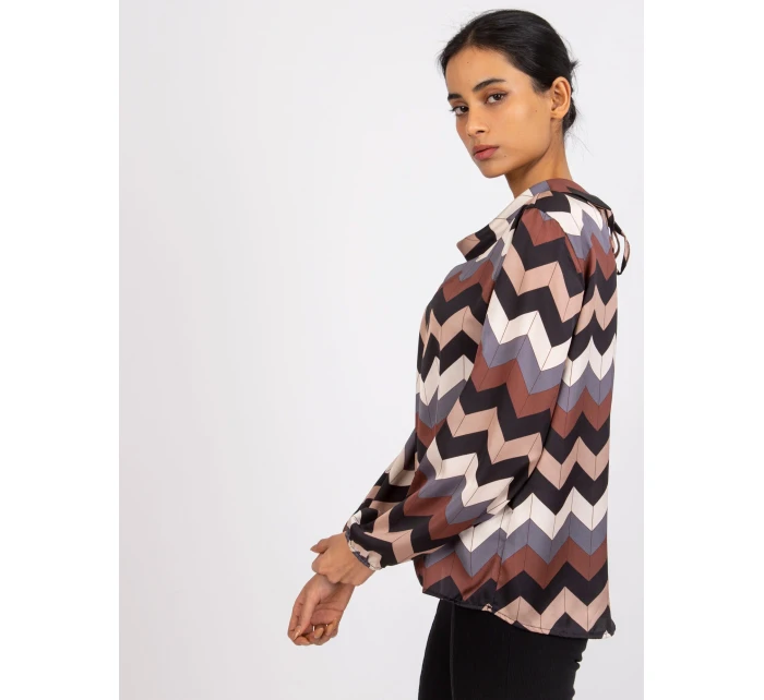 Halenka DHJ BZ model 17356201 černá a béžová - FPrice Halenka DHJ BZ model 17356201 černá a béžová - FPrice