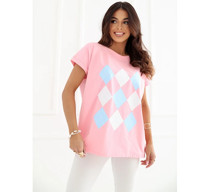 Blúzka RV BZ A1247.99 svetlo ružová