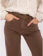 Spodnie jeans SP  brązowy model 21789038 - FPrice