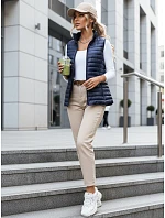 Dámska prešívaná vesta STANSY navy blue FashionStreet TY3962