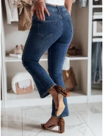 Dámské džínové kalhoty do  modré Dstreet model 21985415 - FashionStreet