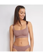 ZERO Feel Bliss Top - BROWN - hnedá 1141 - SLOGGI