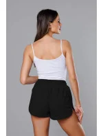 Černé dámské sportovní šortky model 18369416 - J.STYLE Černé dámské sportovní šortky model 18369416 - J.STYLE
