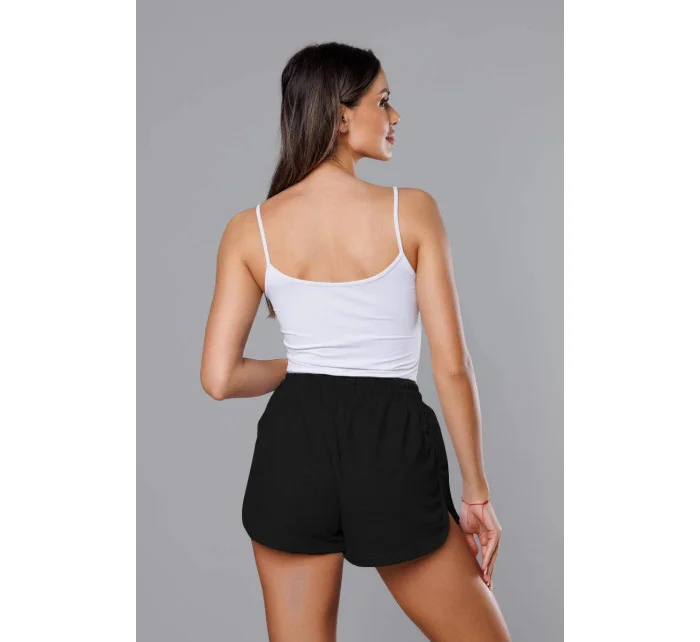 Černé dámské sportovní šortky model 18369416 - J.STYLE Černé dámské sportovní šortky model 18369416 - J.STYLE