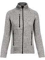 K Dámská melanžová pletená fleecová bunda 20. light grey melange model 22423075 - Kariban K Dámská melanžová pletená fleecová bunda 20. light grey melange model 22423075 - Kariban