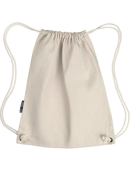 Neutral O 90020 Fairtrade Športová taška z bio bavlny 77.9020 nature