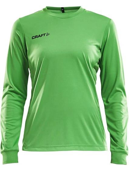 Craft Teamwear Squad Go GK LSL Jersey W Dámsky brankársky dres s dlhým rukávom 82.5590 craft green