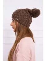Fleecová čiapka Waleria K307 cappuccino Fleecová čiapka Waleria K307 cappuccino