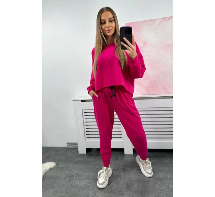 Set 2dílná mikina + kalhoty fuchsie Set 2dílná mikina + kalhoty fuchsie