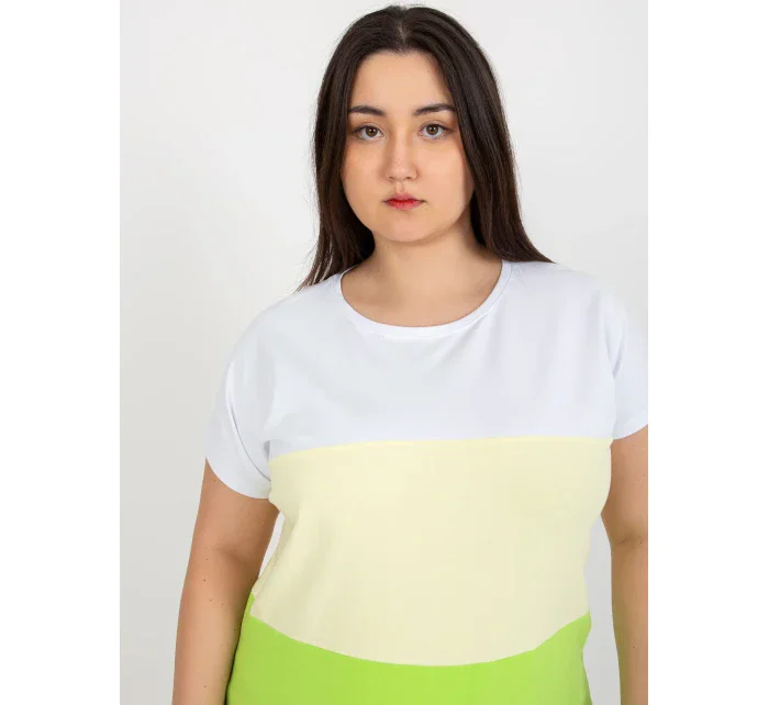 Blúzka RV BZ 8778.48 biele a žlté