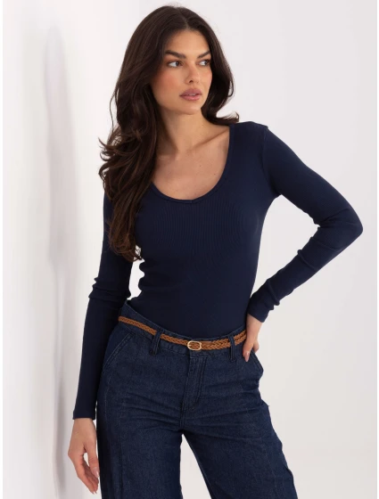 Blúzka WT BZ A1076.15 tmavomodrá