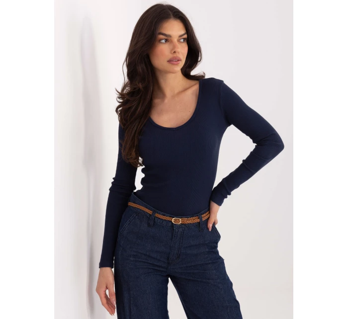 Blúzka WT BZ A1076.15 tmavomodrá