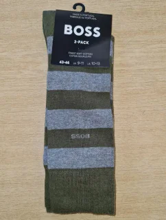 PÁNSKE PONOŽKY BOSS 50467712 2PACK